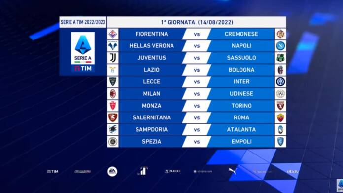 Calendario Serie A 2023