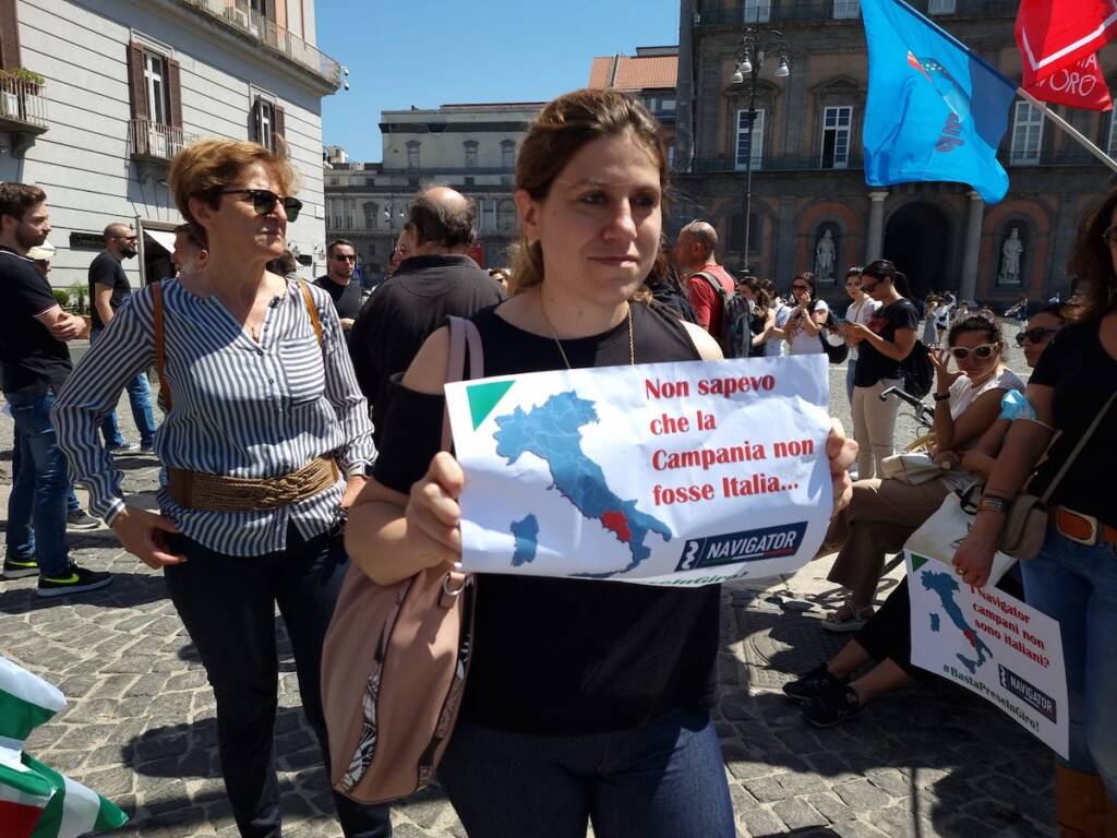 Campania, sindacati contro De Luca: “Su Navigator intervenga Orlando”