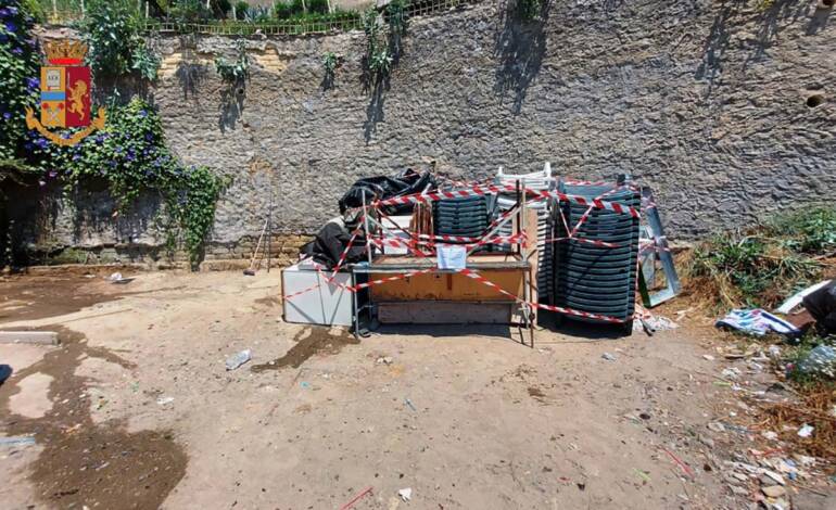 Napoli, sequestrato lido abusivo allo Scoglione di Marechiaro