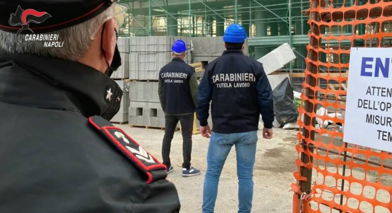 operaio ferito montecalvario