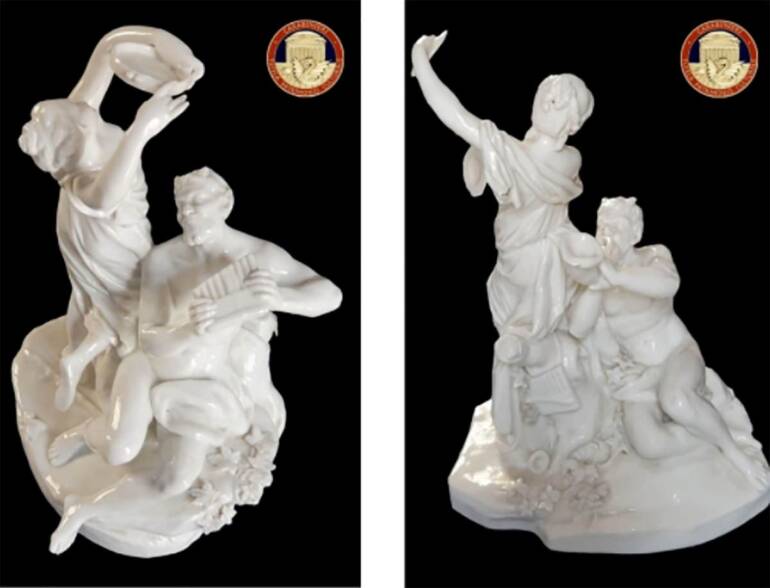 Napoli, domani cerimonia di restituzione di due sculture al Museo Filangieri