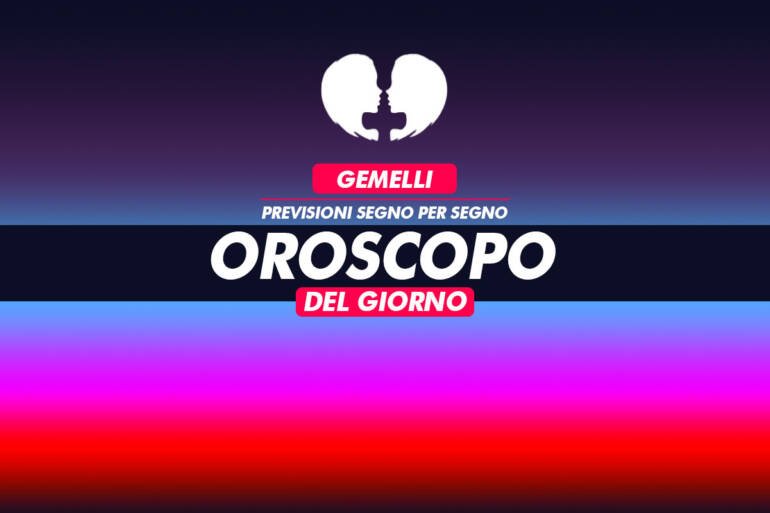 oroscopo oggi
