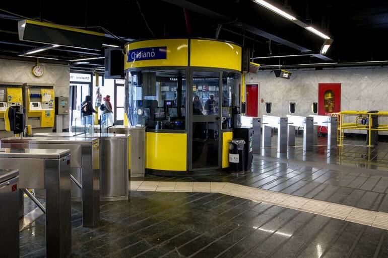 stazione metropolitana Chiaiano