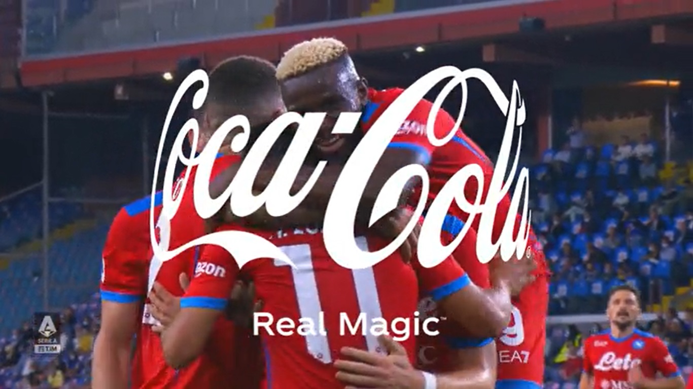 Calcio Napoli, Coca-Cola diventa Global Partner: l’annuncio del club