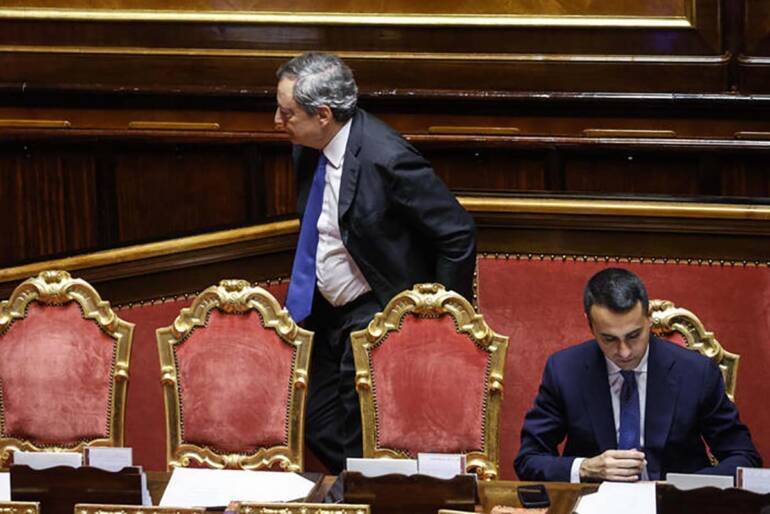 Fine del governo Draghi, giovedì le dimissioni alla Camera