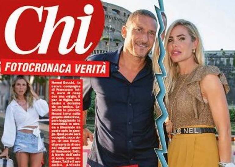 Ilary Blasi conferma all’ANSA:”Il mio matrimonio con Totti è finito”