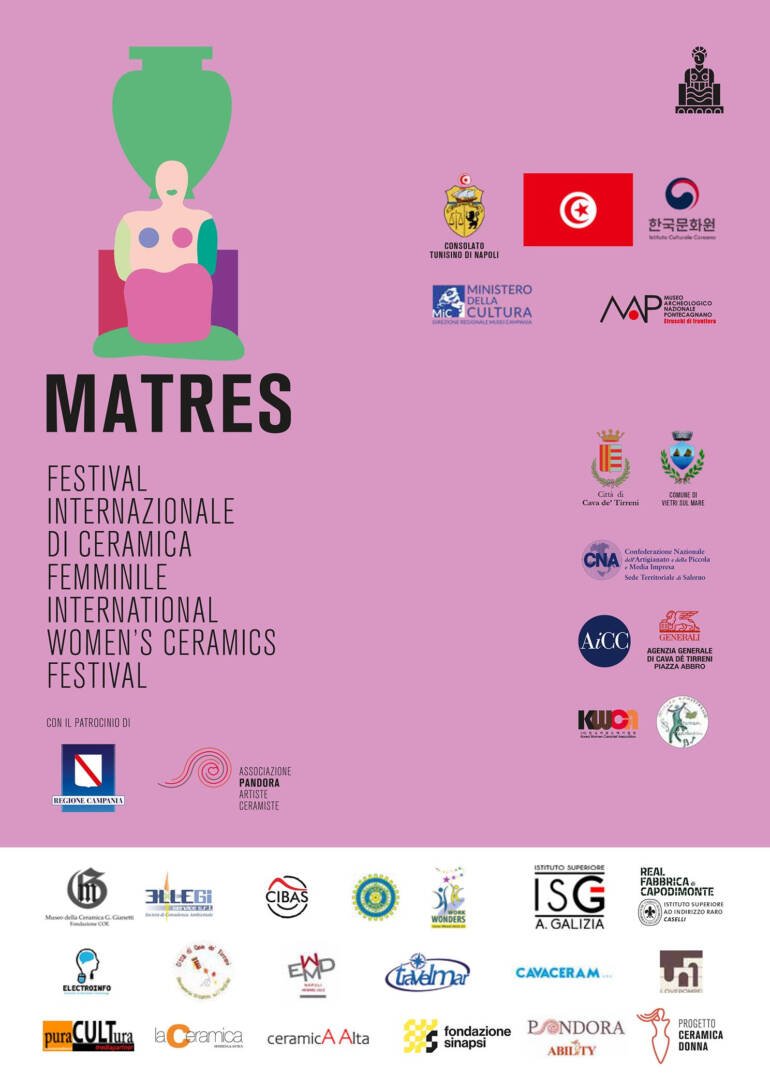 Al via Matres, il Festival Internazionale di Ceramica Femminile che animerà Cava de’ Tirreni e Vietri sul Mare