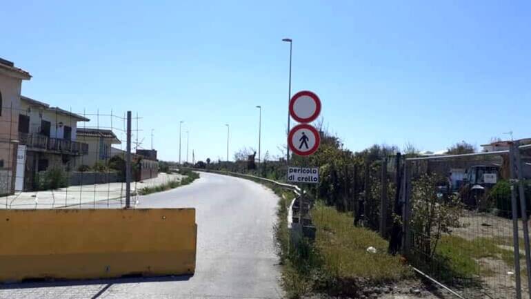 Castel Volturno: riapre il Ponte di Lago Patria, continua la “vigilanza civica”