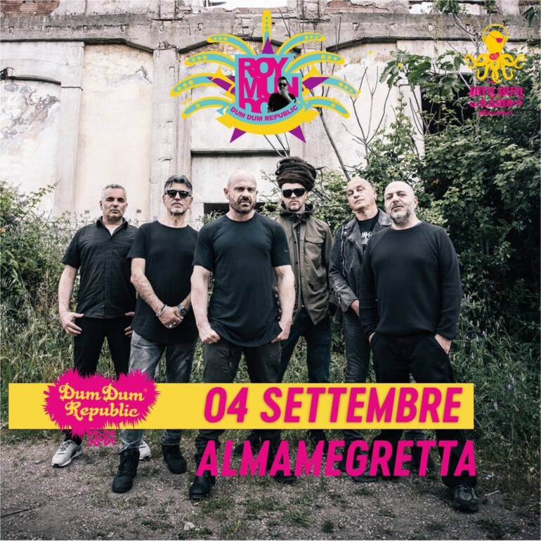Almamegretta a Paestum. Concerto al tramonto al Dum Dum Republic