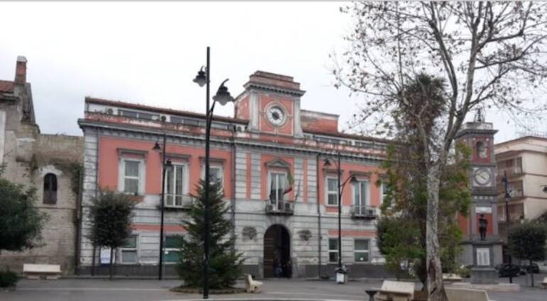 Il municipio di Arzano