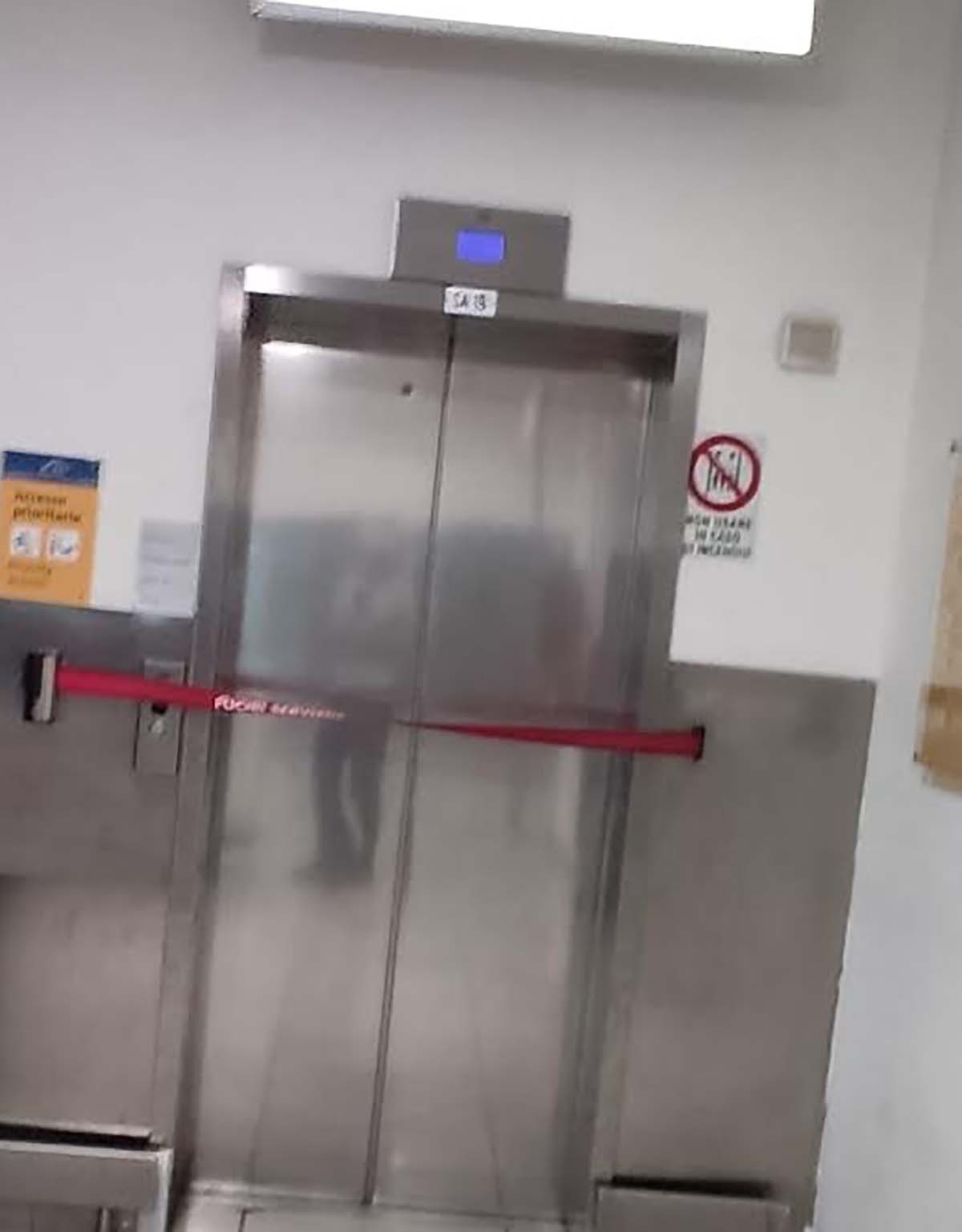capodichino ascensori fuori uso
