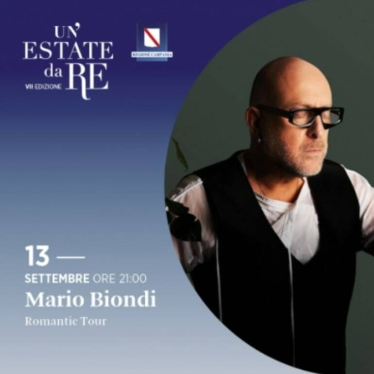 Sold out per il concerto di Mario Biondi per ‘Un’Estate da Re’