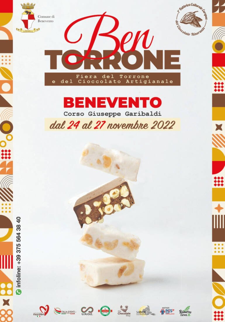Torna a Benevento la fiera del torrone e del cioccolato artigianale