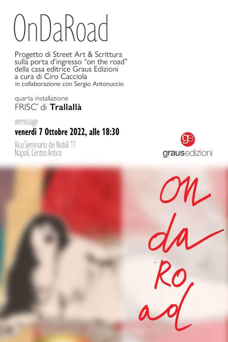 Vernissage on the road per FRISC’, installazione site-specific dell’artista Trallallà