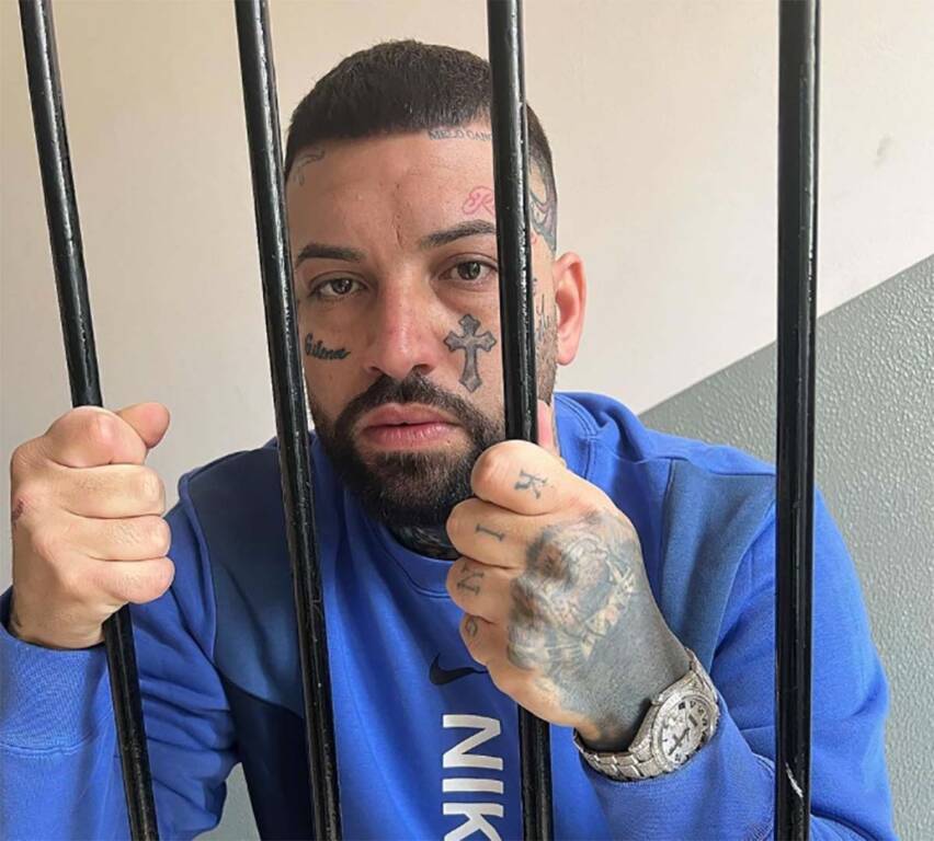 Niko Pandetta nel mirino: chiuse le indagini sul giro di droga e cellulari al Pagliarelli