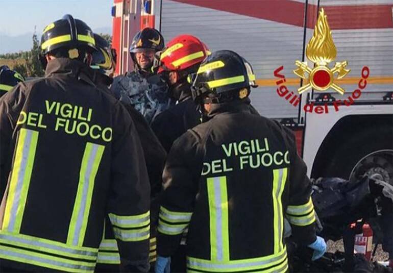 Napoli incendio