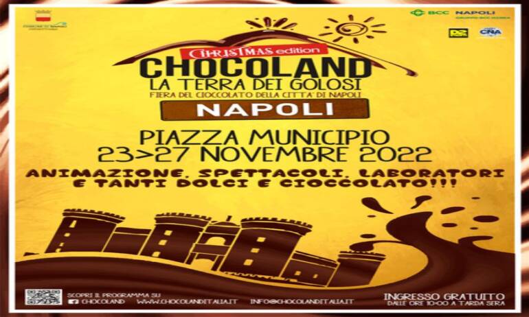 A Napoli riapre i battenti ‘Chocoland’: 5 giorni nella terra dei golosi