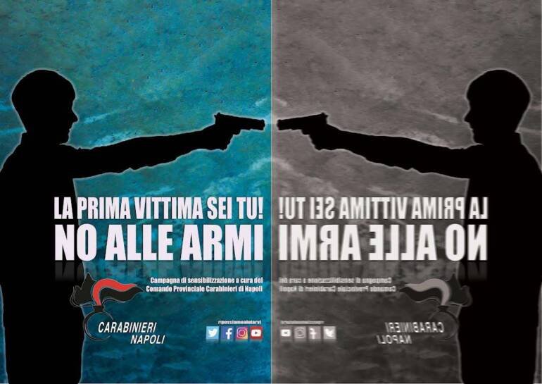 Napoli, sequestrate 671 armi in 10 mesi e mezzo. Il video