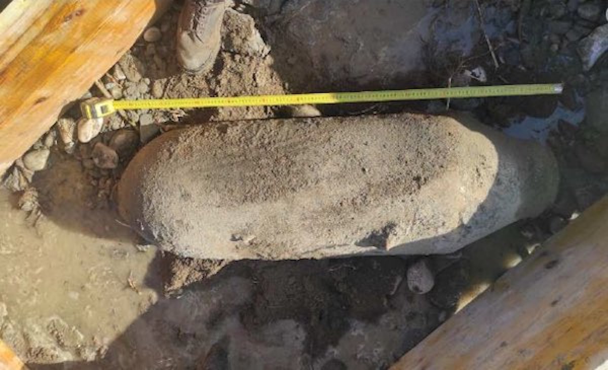 bomba disinnescata autosole