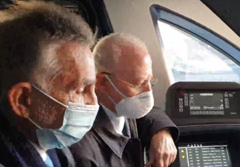 De Luca: ‘Ecco nuovi treni Eav, risparmio energia del 30%’