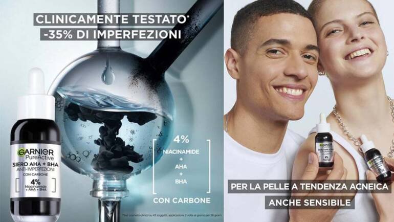 siero viso carbone garnier