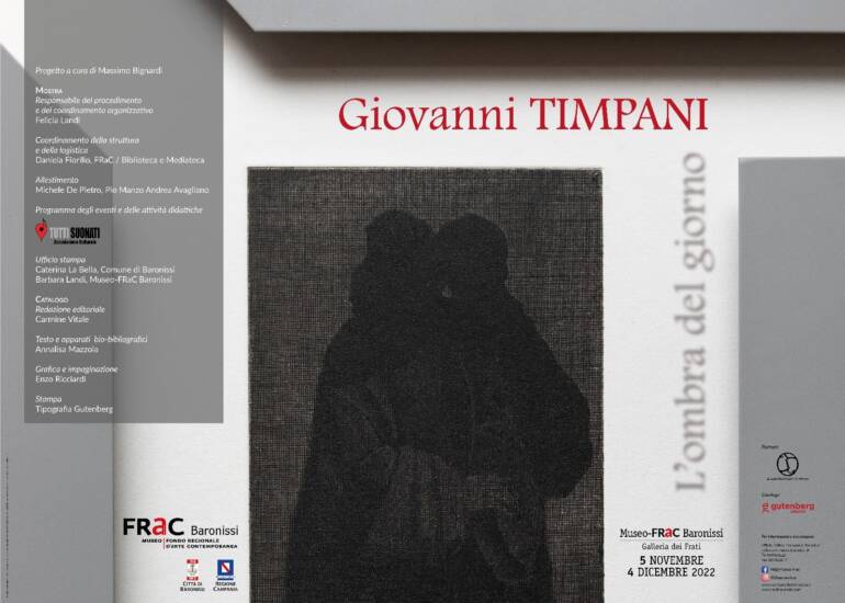 Museo FRaC, inaugurazione della mostra di Giovanni Timpani. L’ombra del giorno