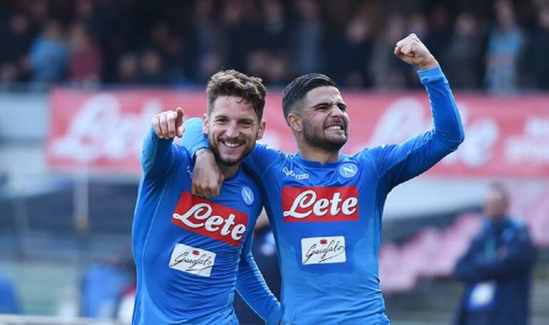 Napoli batte Atalanta, esultano anche Mertens e Insigne: “Notte da sogno”