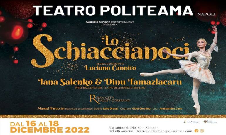 ‘Lo Schiaccianoci’ al teatro Politeama di Napoli