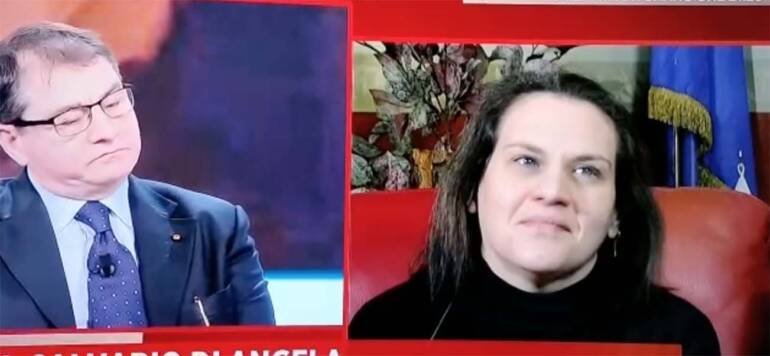 La denuncia di Angela Iannotta in diretta a Rai 1: “Hanno perso la mia Tac”