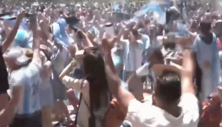 Argentina campione: festa grande nelle strade del Paese. VIDEO