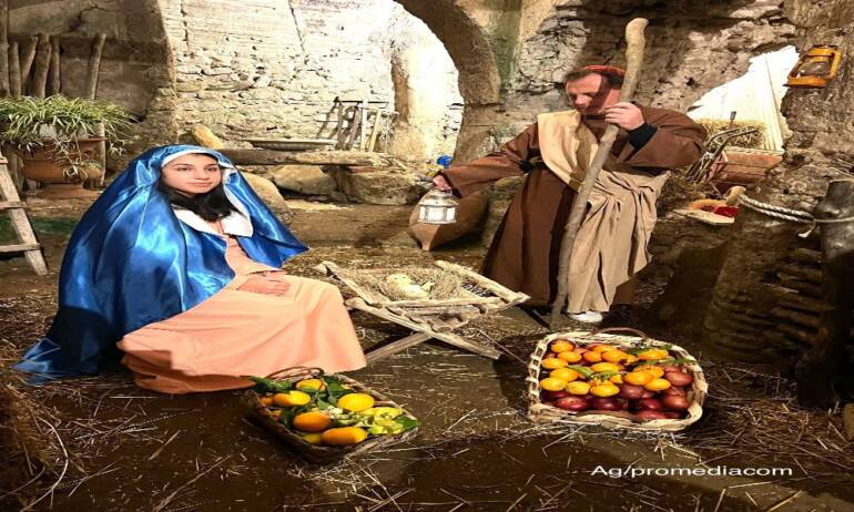 Capri, successo per il Presepe Vivente della chiesa di San Costanzo alla Marina Grande