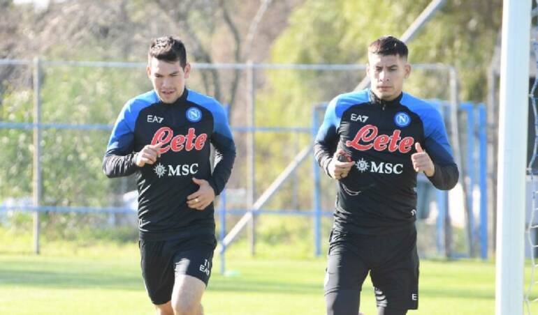 Verso Napoli Samp: Di Lorenzo in gruppo, Olivera a rischio per un trauma contusivo
