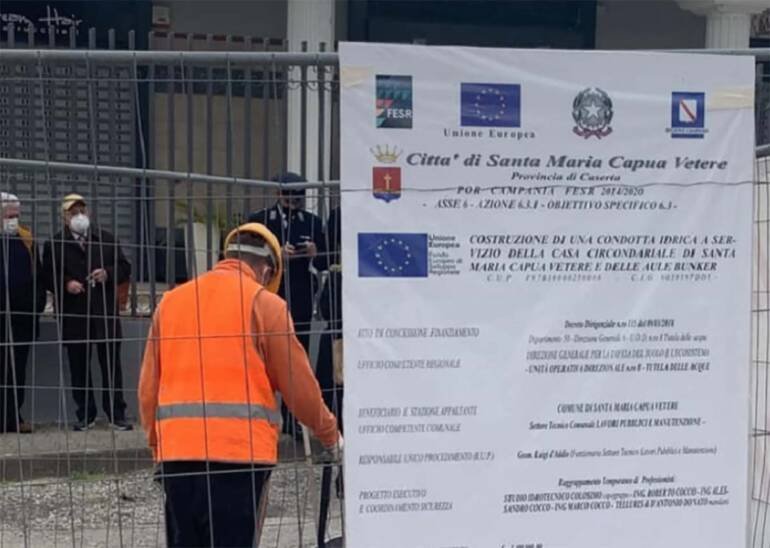 Dopo quasi trent’anni i detenuti di Santa Maria Capua Vetere avranno l’acqua
