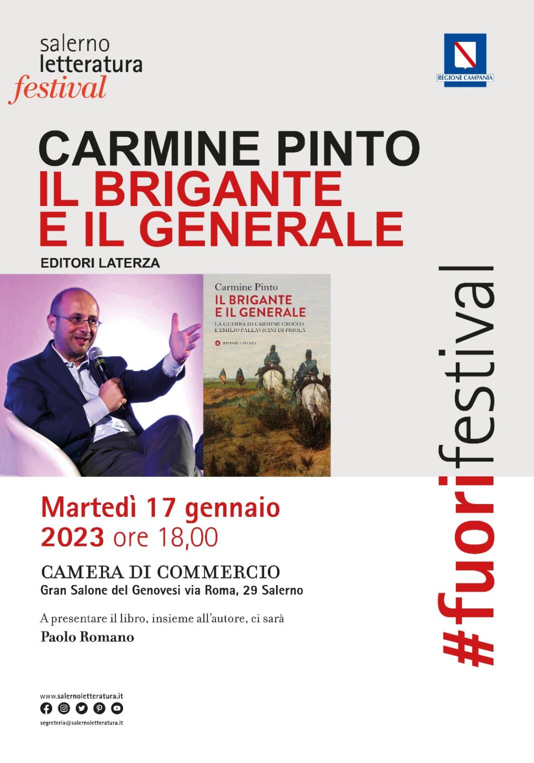 Salerno Letteratura con Carmine Pinto