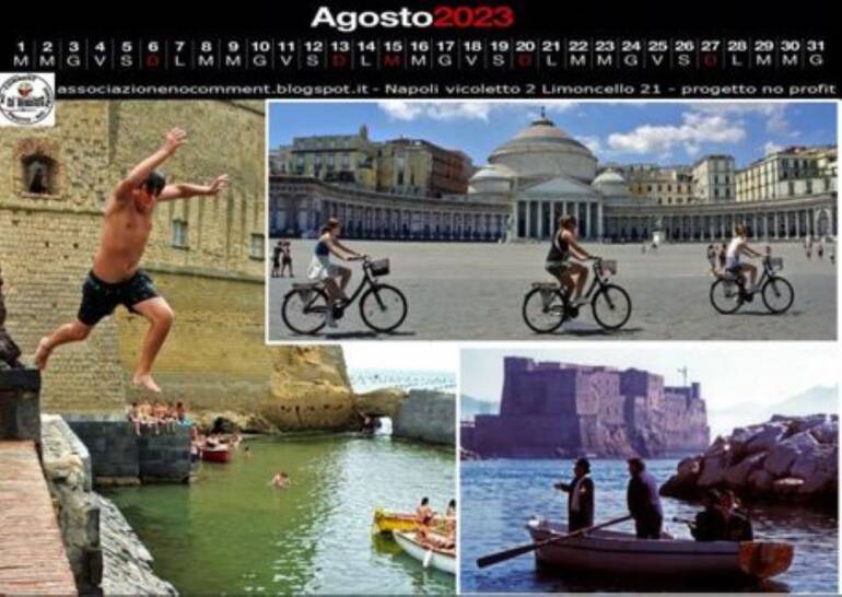 Tre calendari per promuovere l’immagine positiva di Napoli