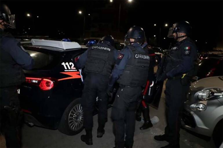 Battipaglia blitz anti camorra