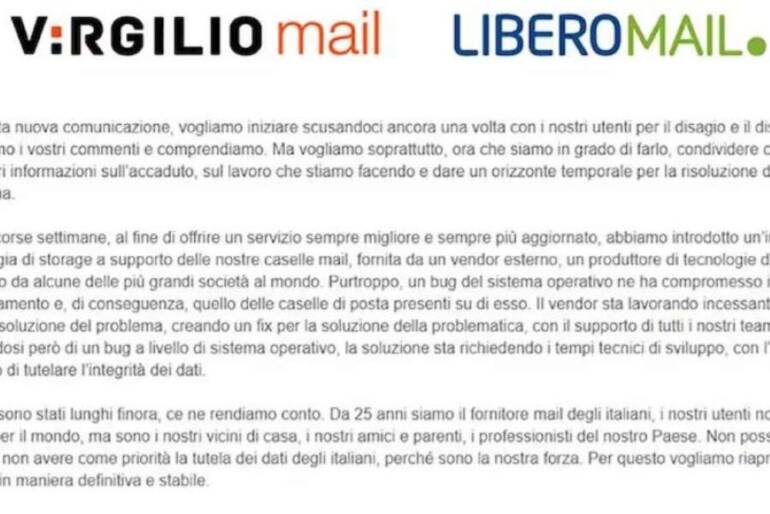 Parte da Napoli la class action contro Libero e Virgilio