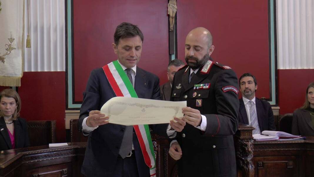 ercolano cittadinanza onoraria carabiniere