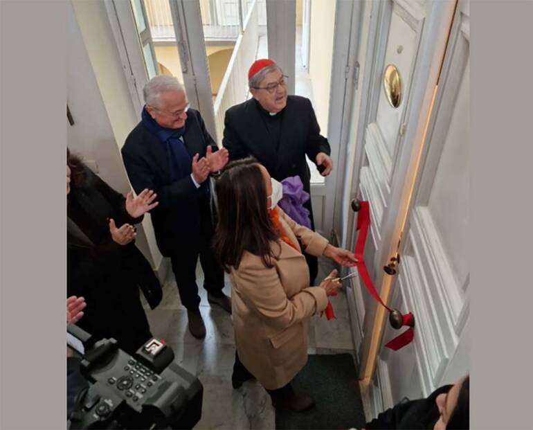 Inaugurata a Napoli la ‘foresteria solidale”