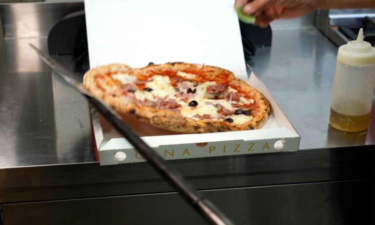 Pizza la più amata da portare a tavola a domicilio