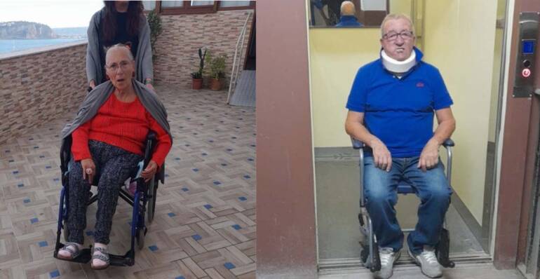 procida impedito uso ascensore