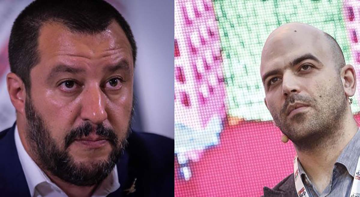 Diffamazione a Salvini, a processo Roberto Saviano