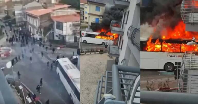 Scontri tra tifosi, tre partite a porte chiuse per la Paganese e stop a trasferte