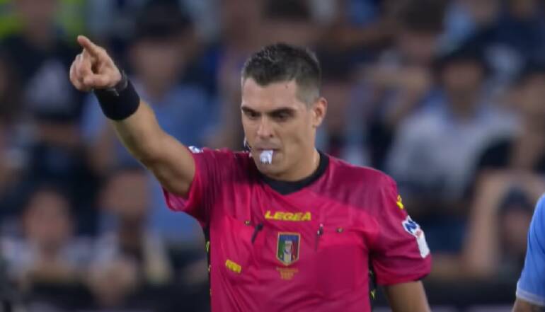 Arbitri Serie A: il milanese Sozza designato per Inter-Napoli