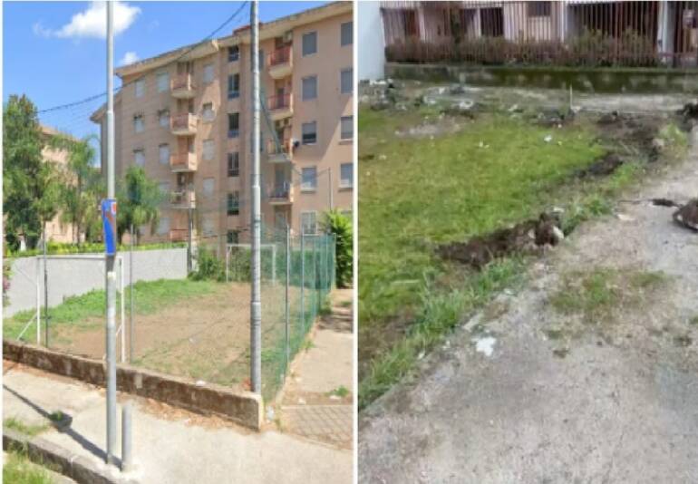 Aversa, fanno ‘scomparire’ campo di calcetto: 3 persone denunciate