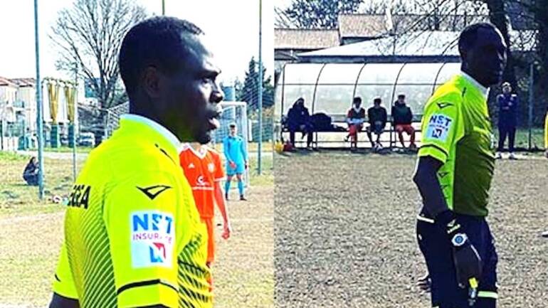 Insulti razzisti all’arbitro di colore, lui ferma la partita: l’episodio nel Trevigiano
