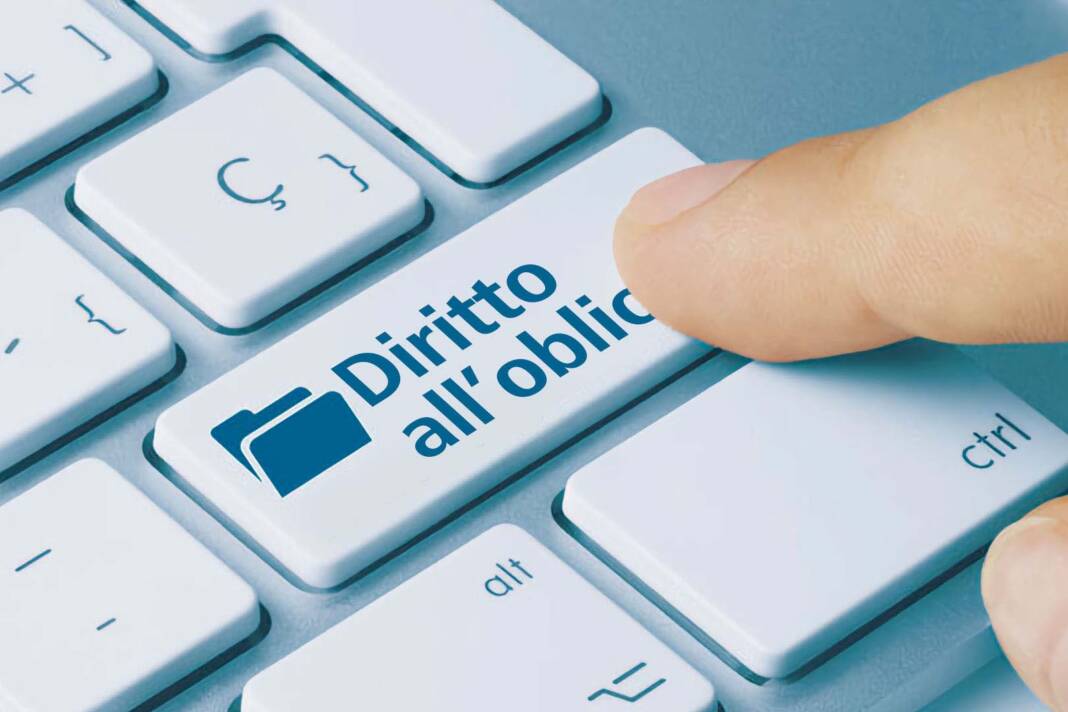 diritto oblio aggiornamento