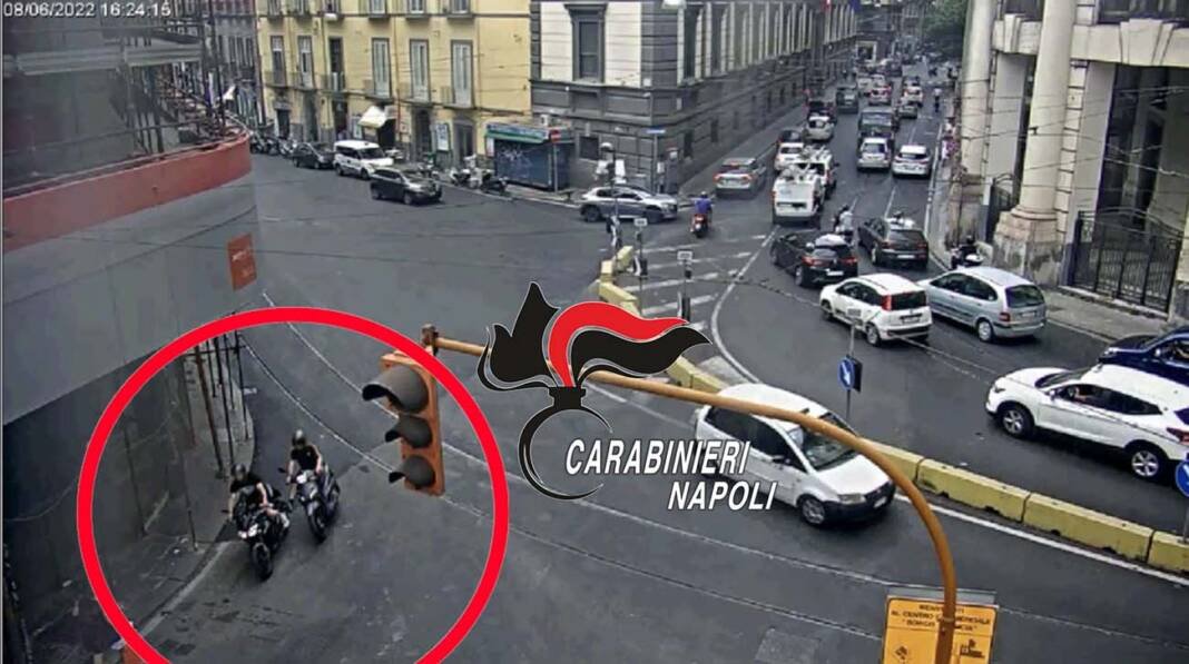 ladri di scooter di chiaia