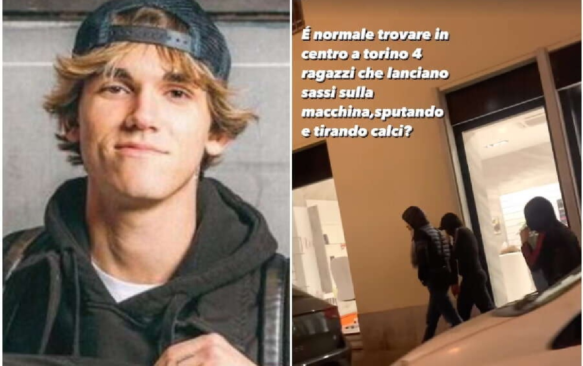 Il figlio di Pirlo aggredito in centro a Torino: “Preso a sassate, sputi e calci”