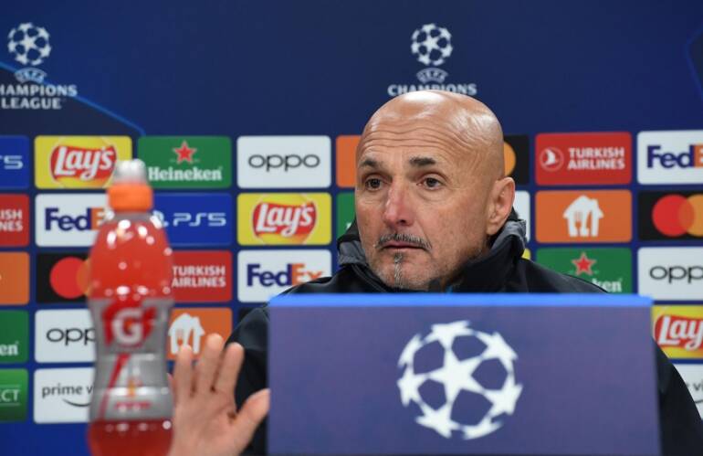 Spalletti: “Felici solo se passiamo il turno. Pace con tifosi? Merito di ADL”